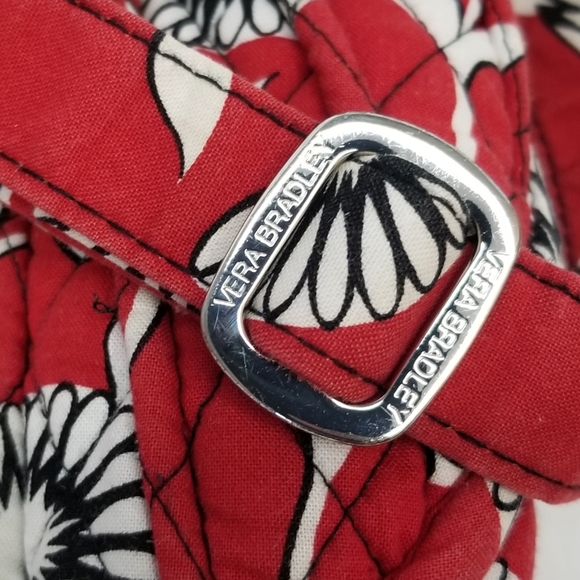 Vera Bradley Retired Deco Daisy Saddle Up Bag - Picture 5 of 14